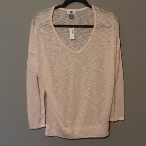 Old Navy Light Pink Sweater NWT